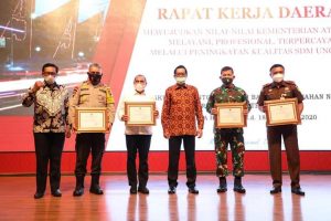 Forkopimda Sumut Terima Penghargaan Kementerian ATR/BPN