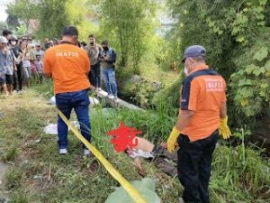 Sesosok Mayat Yang Ditemukan Didaerah Bandar Khalipah Deli Serdang Masih Dalam penyelidikan Polsek Percut Seituan.