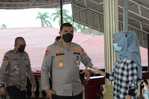 Tim Asistensi Dan Supervisi Mabes Polri Dalam Rangka  Operasi Kontijensi Aman Nusa II Penanganan Covid-19 Tahun 2021 Kunjungi Polres Pematangsiantar.
