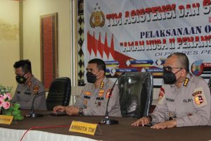 Kapolres Siantar Terima Kunjungan Tim Asistensi dan Supervisi Mabes Polri