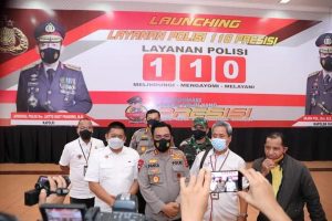 Kapolda Sumut Launching Panggilan Darurat 110