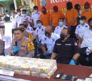 Sabu Sebanyak 40 Kg Berhasil Diungkap Polrestabes Medan Beserta Empat Orang Pelaku Ditangkap
