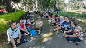 Rektorat bersama Mahasiswa Universitas Simalungun Gelar Marharoan Bolon