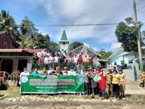 Gerakan Pendeta Penginjil Menggelar Gotong-royong Rawat Jalan di Panei Tongah