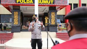 Poldasu BKO kan 76 personil ke Polres P.Siantar Kapolda:Laksanakan Sosialisasi Dengan Baik
