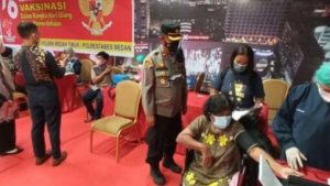 Polsek Medan Timur Menggelar Vaksinisasi Merdeka,Untuk Masyarakat