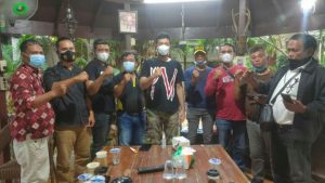 Sniper Grup Wartawan Unit Polrestabes Medan Sambangi Kediaman Ketua KNPI Sumut Jalin Silaturahmi