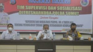 Tim Supervisi dan Sosialisasi Ditresnarkoba Polda Sumut,Kunjungi Polres Serdang Bedagai