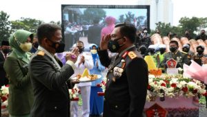 Kapolda Sumut Berikan Suprise di Hari Ulang Tahun TNI ke 76