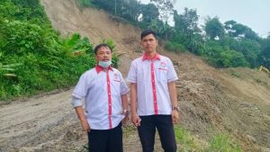 Ketua DPD Masyarakat Indonesia Maju (MIM) Deli Serdang, Berikan Bantuan Secara Spontanitas Kepada Korban Musibah Longsor di Desa Rumah Kinangkung