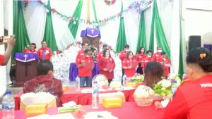Perayaan Natal PAC PBB Medan Petisah,Sekaligus Bagikan 50 Bingkisan Natal Berupa Sembako
