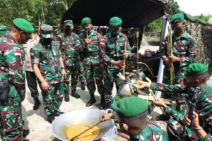 Kembangkan Sorgum di Perbatasan, Kasad Apresiasi Satgas Pamtas Yonif Mekanis 643/Wns