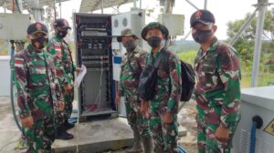 Yonif 144/JY dampingi Jaumed Yonif 645/GTY Tinjau Kesiapan Pergantian Satgas