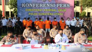 Polda Sumut dan Polres Penyangga Jawab Keraguan Masyarakat Tangkap 63 Pelaku Begal, 5 Ditembak