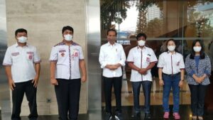 Ketua Bara JP Sumut Heryanson Munthe Sampaikan Masukan Masyarakat Sumut Langsung Ke Jokowi