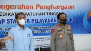 Sembilan Polres Peraih Kepatuhan Tinggi Pelayanan Publik, Peroleh Aspresiasi Dari Ombudsman
