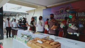 Pengungapan Tindak Pidana Narkoba Dan Pemusnahan Barang Bukti Narkoba oleh Ditresnarkoba Poldasu