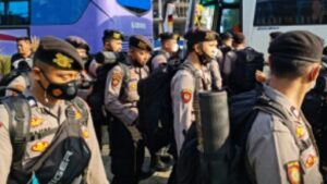 Polda Sumut melaksanakan Pergeseran pasukan ke Kabupaten Deli Serdang, Serdang Bedagai dan Kodya TK. II Tebingtinggi