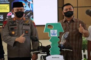 Kapolres Labuhanbatu hadiri Pengundian Gebyar Vaksin Covid-19 Dosis II