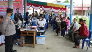 Polres Dairi Adakan Bakti kesehatan Polri Serentak, Dalam Rangka Hari Bhayangkara ke 76 Tahun 2022