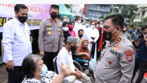 Bakti Sosial Religi di Gereja Katedral Medan Oleh Polda Sumatera utara