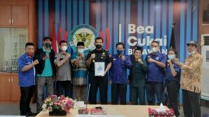 DPW SPI Sumut Audensi ke Kantor Bea Cukai Belawan, Sumatera Utara