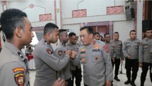 Kapolda Sumut Lepas 30 Bintara Noken Kembali ke Papua