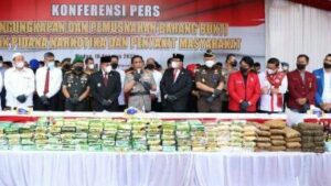 Polda Sumut Musnahkan Ratusan Kilo Sabu, Ganja dan Ekstasi, Kapolda Sumut : Komitmen Berantas Narkotika Dan Penyakit Masyarakat