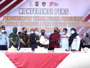 Pemeriksaan Terhadap 212 Pekerja Migran Indonesia (PMI) Ilegal Yang Hendak Diberangkatkan ke Kamboja Telah Selesai Dilakukan Tim Direktorat Reskrimum Polda Sumut