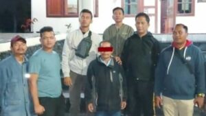 Tersangka Pelaku Pembunuhan Di Desa Lae Nuaha Kabupaten Dairi, Berhasil Diringkus Sat Reskrim Polres Dairi, Sebelumnya Sempat Kabur