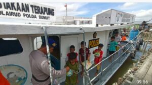 Perpustakaan Terapung, Kepedulian Polairud Polda Sumut