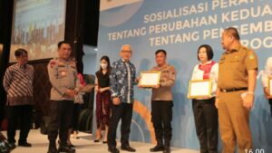 Polda Sumut dan Polres Pelabuhan Belawan Terima Penghargaan Dari Kementerian Perekonomian RI