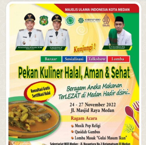Pekan Kuliner KHAS Digelar MUI Medan