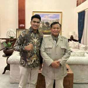 Ok Ilham SH, Putra Daerah Deli Serdang Bertemu Mentri Pertahanan Prabowo Subianto
