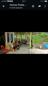 Pesan Kamtibmas  Bhabinkamtibmas Polsek Gunungsitoli Alo’oa Sambangi Warga, Sampaikan Pesan Kamtibmas