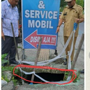 Paret Menganga Dijalan Setia budi, Nggota DPRD Sumut Kuat Surbakti: Mohon Diperbaiki