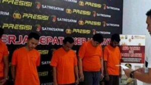 23 Kali Beraksi, Polrestabes Medan Tangkap 10 Orang Begal Yang Meresahkan