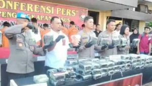 Komplotan Pengedar Narkoba Antar Provinsi Digagalkan Polrestabes Medan, 139 Kg Sabu Disita