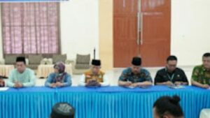 Ketua PPIH Embarkasi Medan Menggelar Konferensi Perss