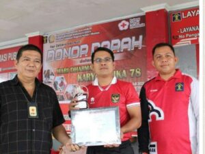 Rutan Kelas I Medan Laksanakan Kegiatan Donor Darah