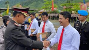 44 Personil Polres Tapteng Terima Penghargaan Di Upacara HUT RI ke – 78 Tahun 2023