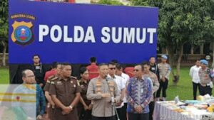 Polda Sumut Amankan 5 Perampok Spesialis ATM Bank antar Provinsi