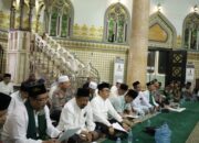 Merawat Tradisi Ratib Al Haddad Kesultanan Deli, Polda Sumut Ajak Ponpes Mengaji di Masjid Raya Almashun