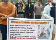 Warga Afghanistan Orasi di Depan Gedung DPRD Sumut, Agar UNHCR Bertanggung Jawab