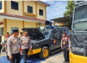 Jelang Pemilu 2024, Kapolres Asahan AKBP Rocky H Marpaung,S.H.,SIK Cek Kesiapan Personil Dan Kenderaan Taktis