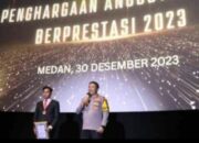 Kapolda Memberikan Penghargaan Kepada 23 Anggota Polisi Yang Berprestasi Dan 2 Dari TNI