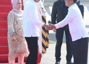 Kedatangan Presiden dan Ibu Negara disambut Pj Gubernur Sumut Hassanudin
