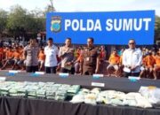 Ratusan Pelaku Narkoba di Ringkus Poldasu Dalam Dua Pekan Terakhir