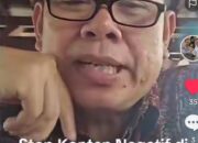 Prihatin Dengan Konten Konten Negatif, Ketua Umum HBB Lamsiang Sitompul : Stop Bikin Konten Negatif di Medsos