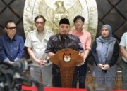 Mochammad Afiduddin Secara Bulat Dalam Kesepakatan Diputuskan Sebagai PLT Ketua KPU Dalam Rapat Pleno Anggota KPU